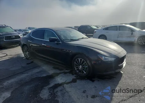 2014 Maserati Ghibli S из США, поврежденный, VIN ZAM57RTA0E1117763